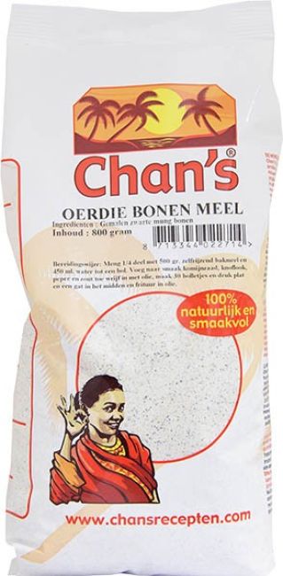 Chan's Oerdie Bonenmeel 800g