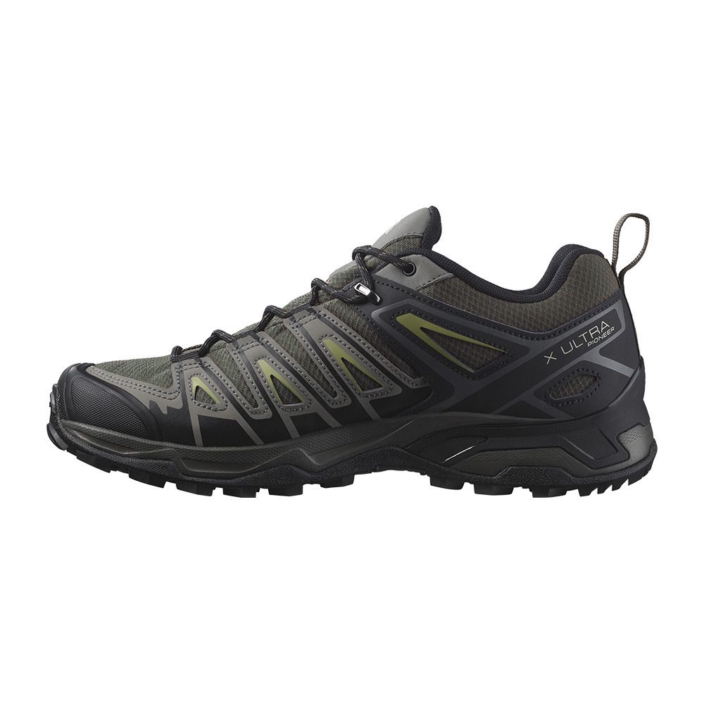 Salomon X ULTRA PIONEER GTX - Chaussures randonné Homme beluga/black/epsom