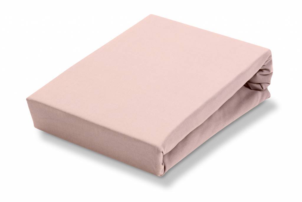 Jersey Supreme Hoeslaken Sepia Pink | 180-200 x  200-220 cm | Roze