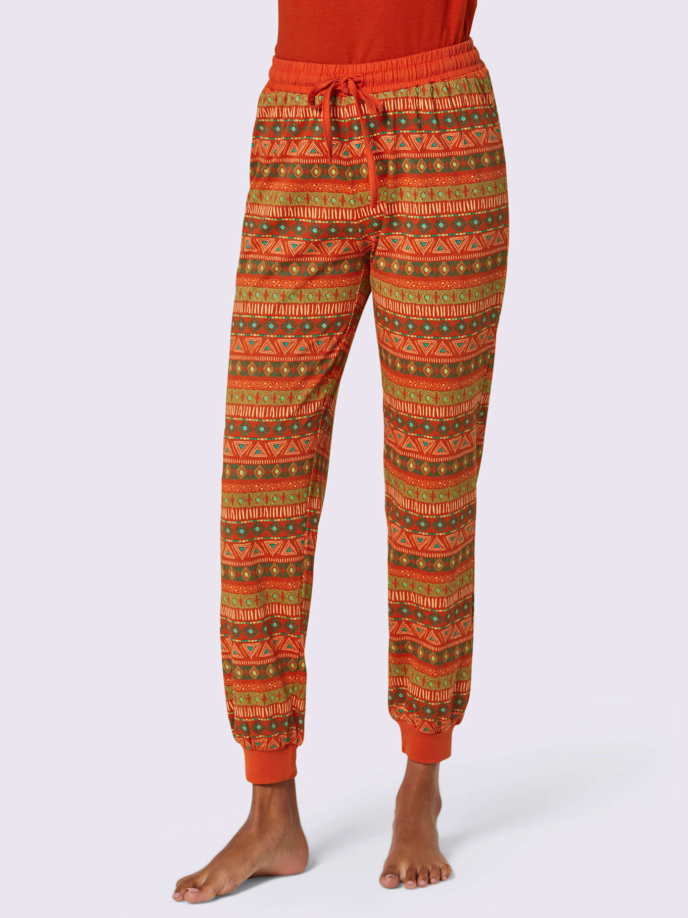 Pyjama-pantalon jersey fin