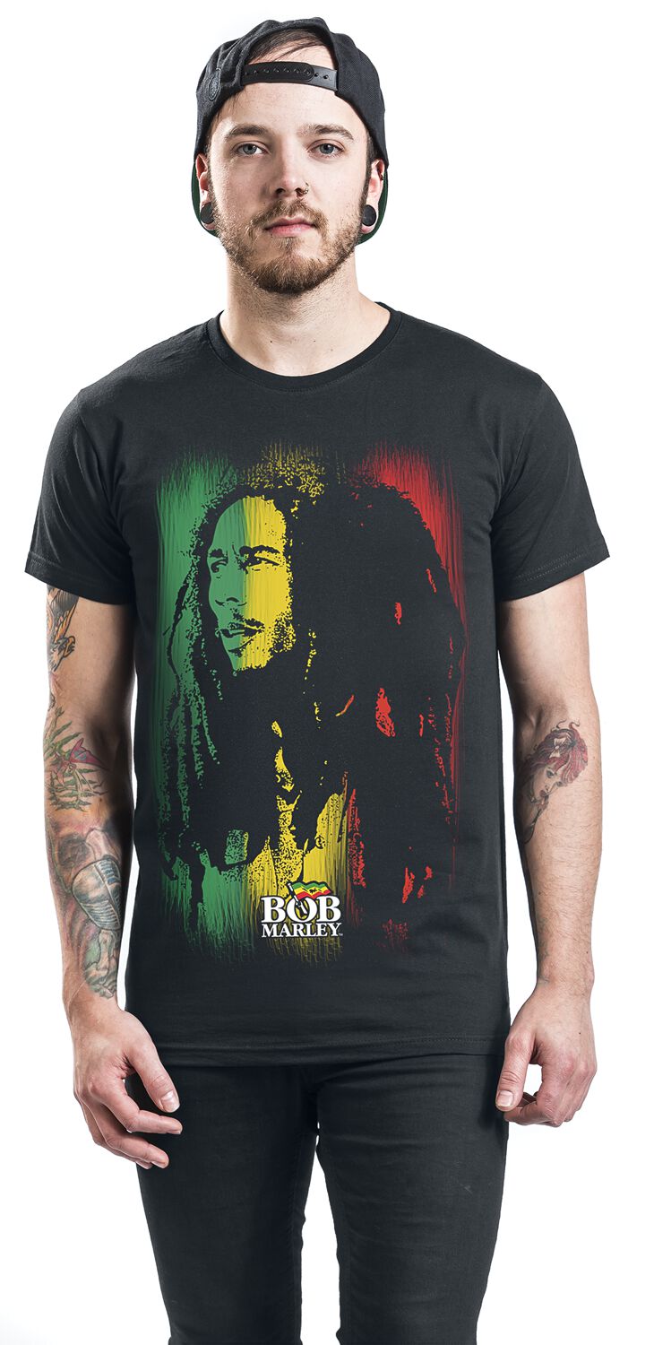 Stare Paint Stripe | Bob Marley T-Shirt Manches courtes