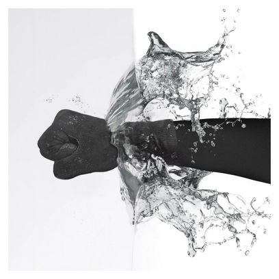 Paire de Gants Longs GripGrab Waterproof Knitted Thermal Noir