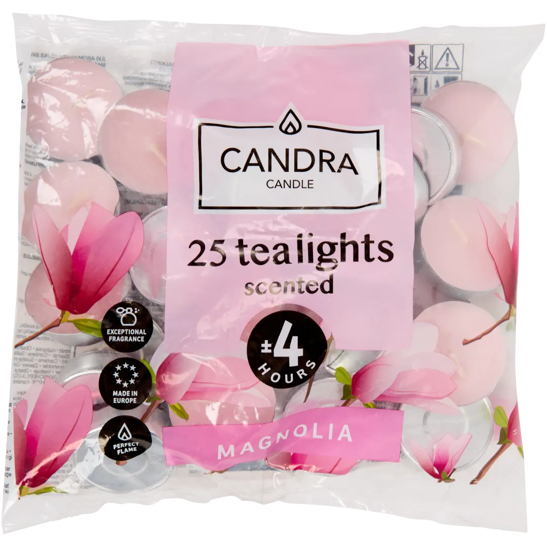 Bougies chauffe-plats parfumées Candra