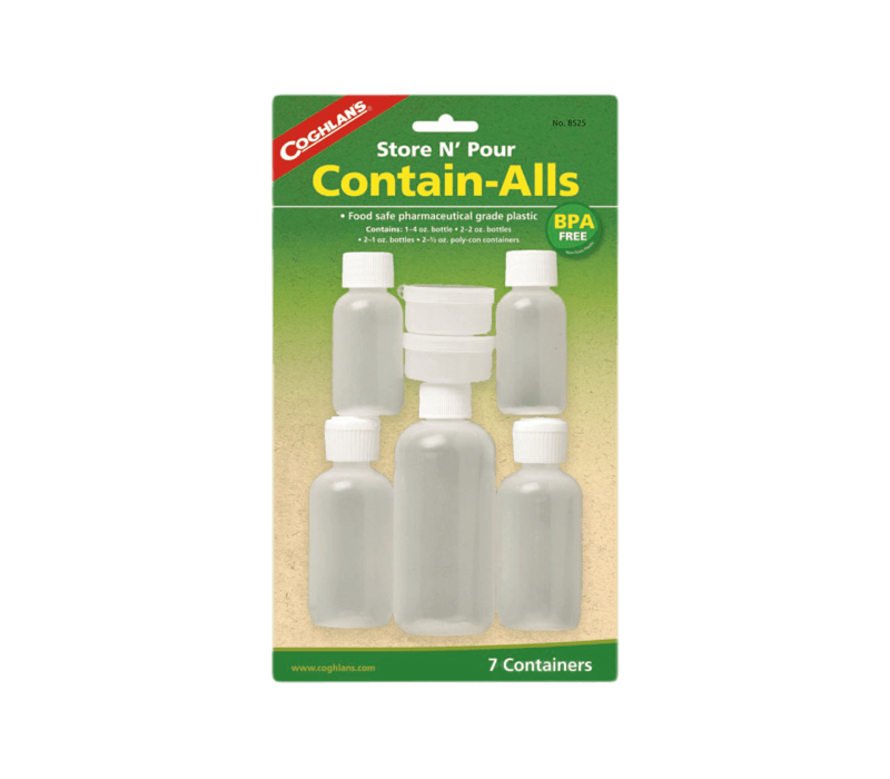Voorraadflesjes (7 stuks)