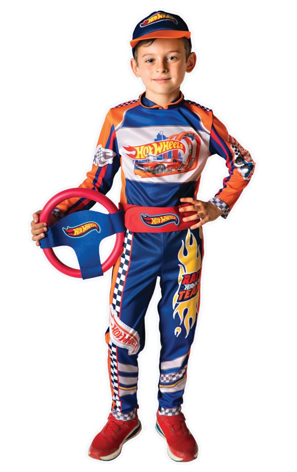 Hot Wheels Racerkører Kostume (120 cm)
