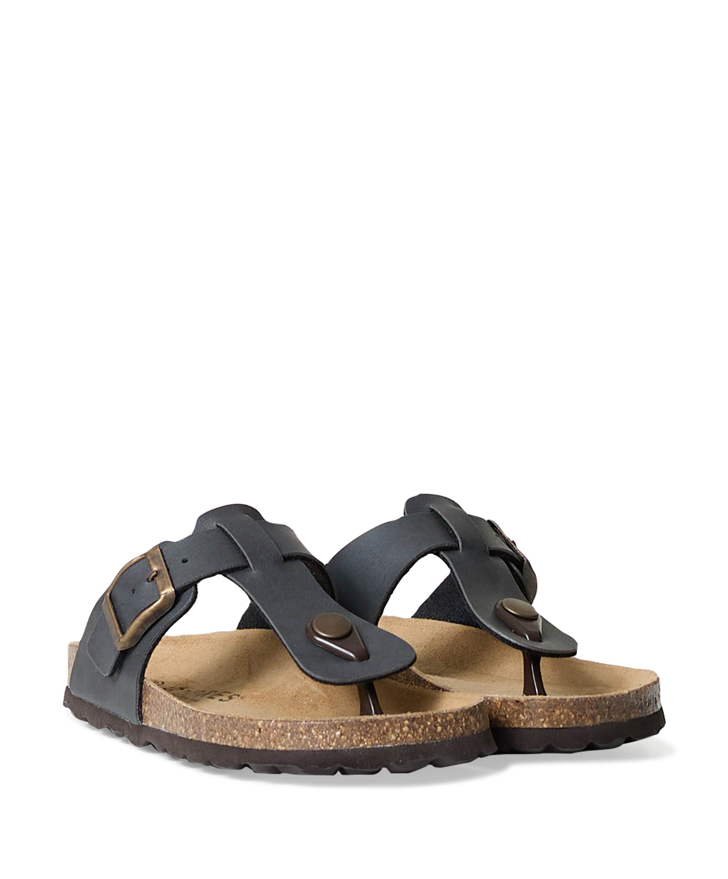 Cypres jongens slippers grijs