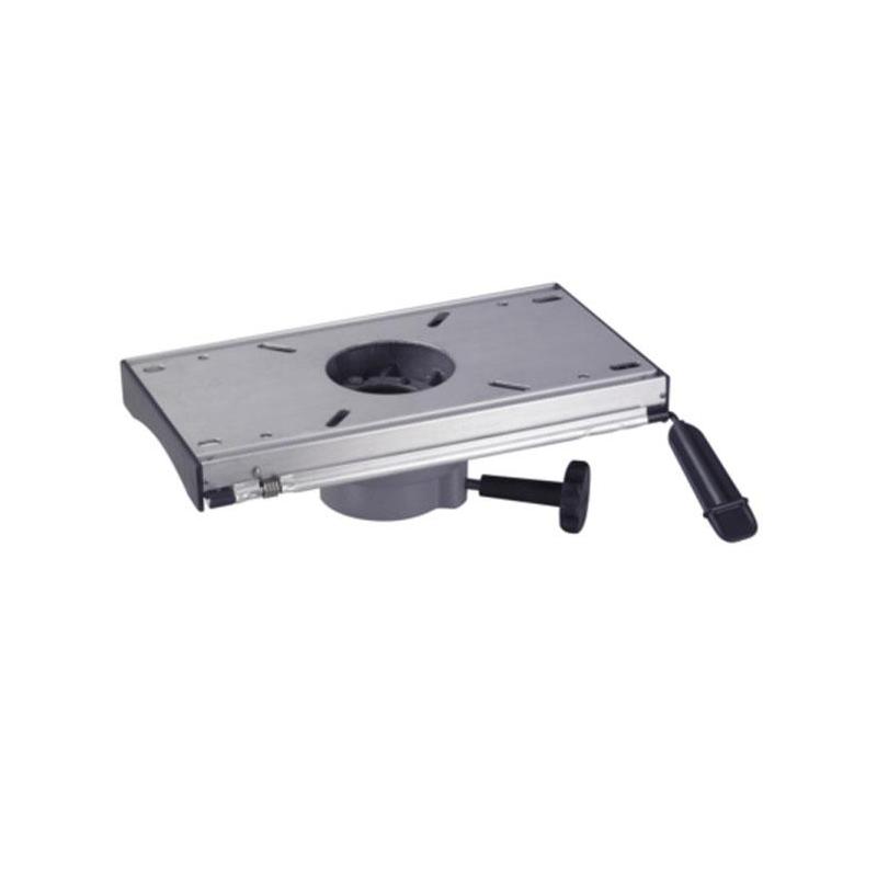 Platine Pivotante Aluminium A Glissiere Plastimo