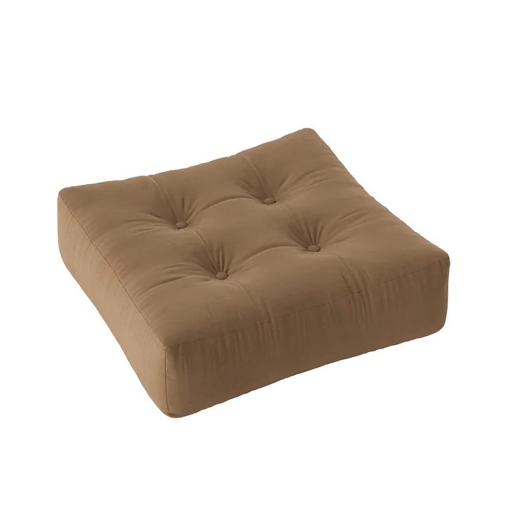 Karup Design - More Pouf, 70 x 70 cm, mocca (755)