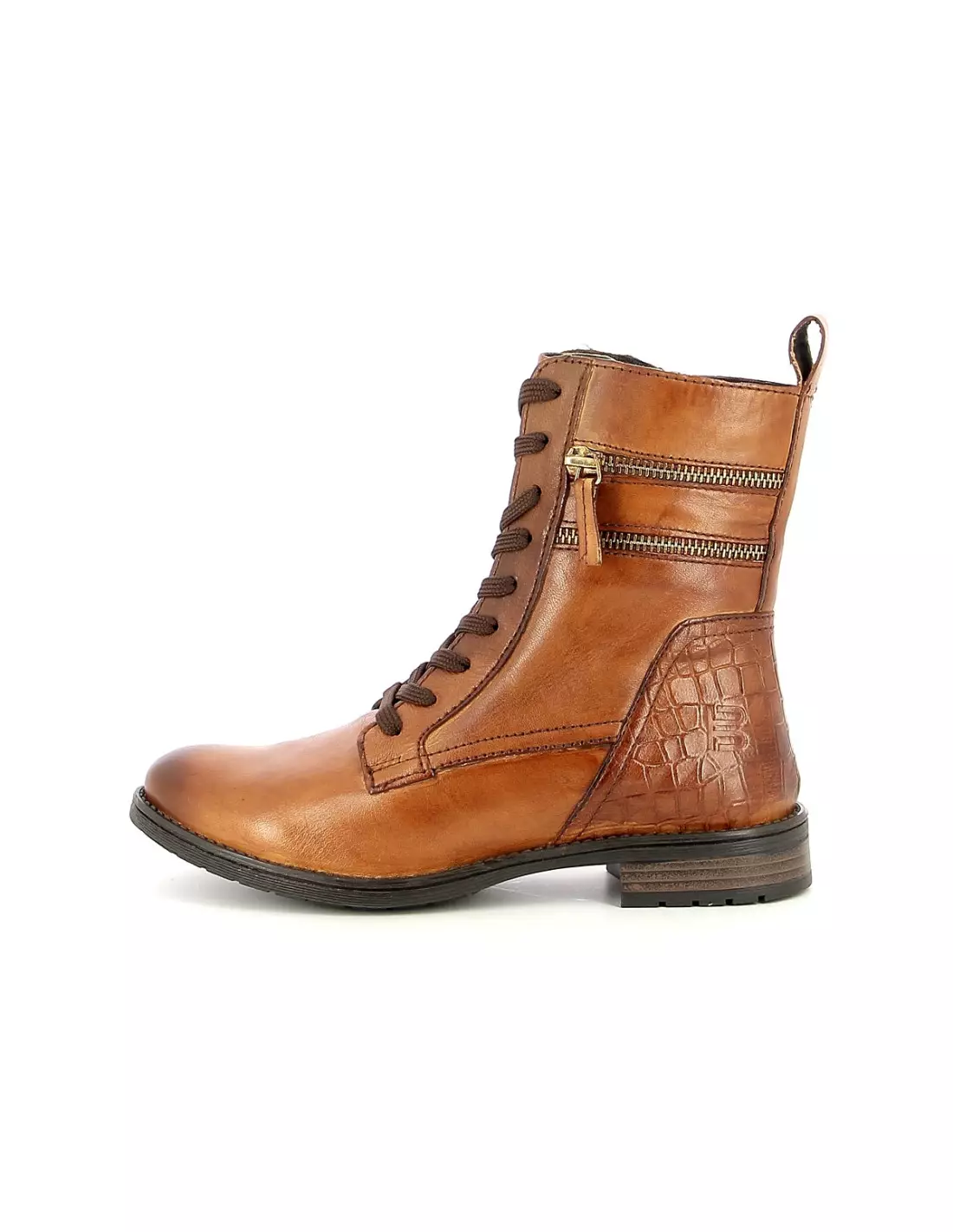 BUGATTI D115693W4000 - Boots & bottines Cognac