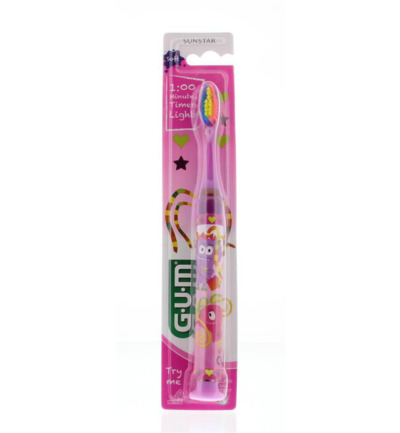 Gum Tandenborstel junior met timer (1 stuk)
