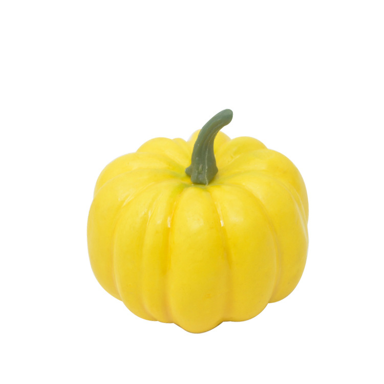 (6er Set) Herbst Dekoration Thanksgiving Schaumstoff Kürbis