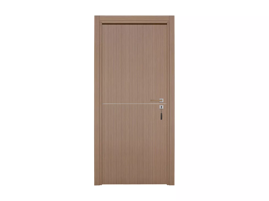 Bloc-porte pose fin de chantier collection Premium Riva, H.204 x l.73 cm, aspect chêne gris, réversible