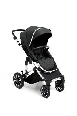 Beemoo Maxi 4 Sportsvogn, Black/Silver