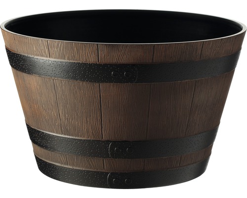 Lafiora Jasmine bloempot, H 31 cm, Ø 52 cm, bruin