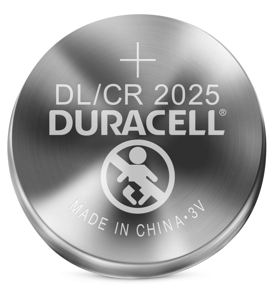 DURACELL Batterie CR2025 3V Lithium B2 XL Blist 2 Stk
