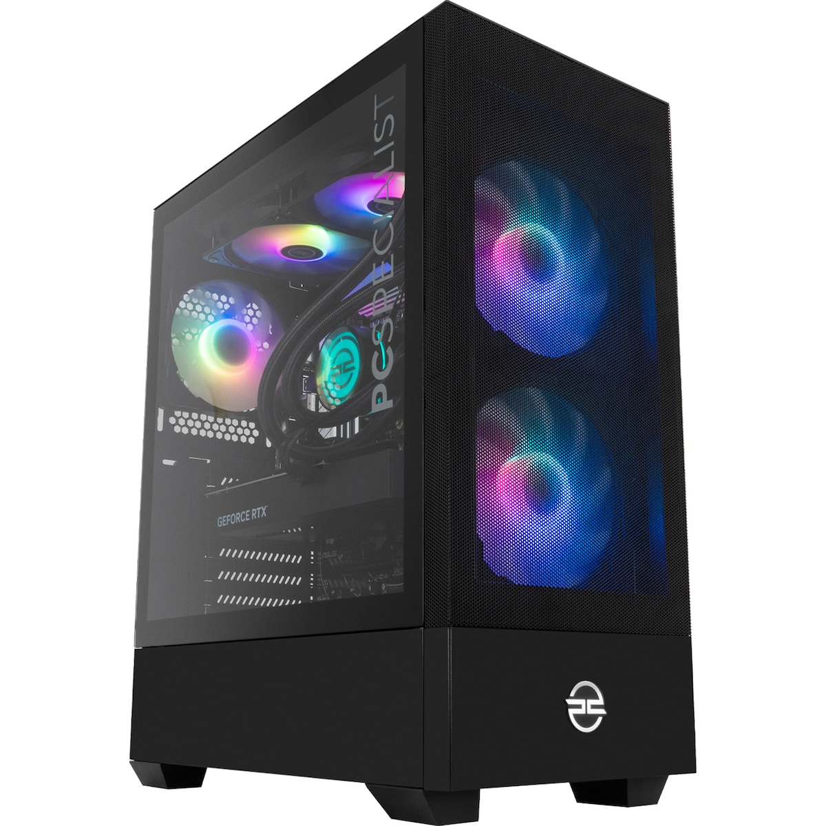 PCSpecialist Prime 350 R7-7X/16/1000/4070 Super stasjonær gaming-PC