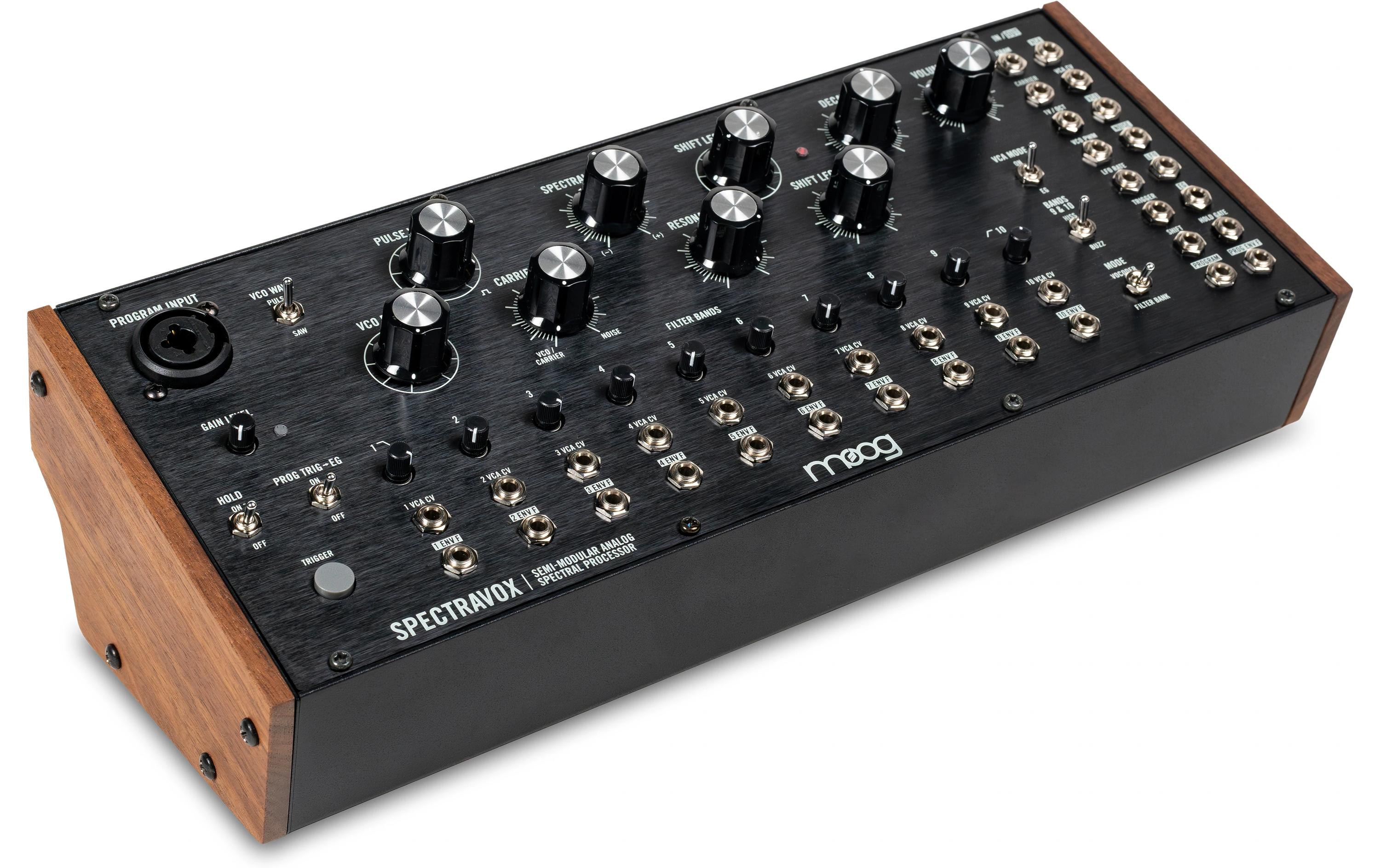 Synthesizer Spectravox<br>Semi-modularer analoger Spektralprozessor