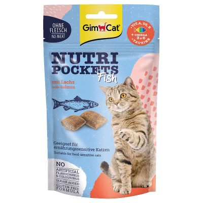 GimCat Nutri Pockets Lachs 60g