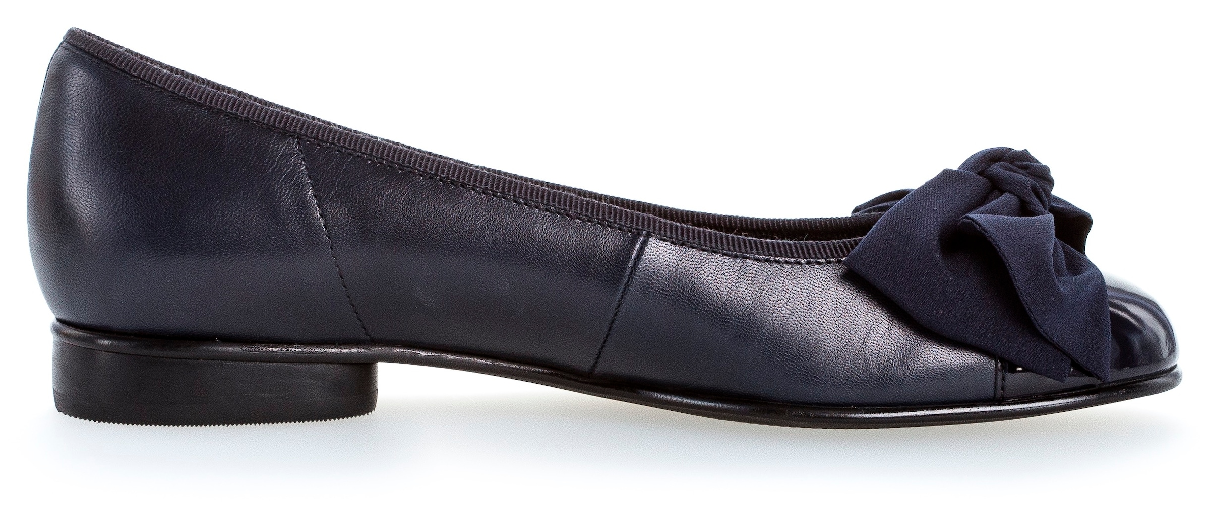 Gabor Ballerina  Flats, Kitten Heel, Festliche Schuhe mit aufwendiger Schleife