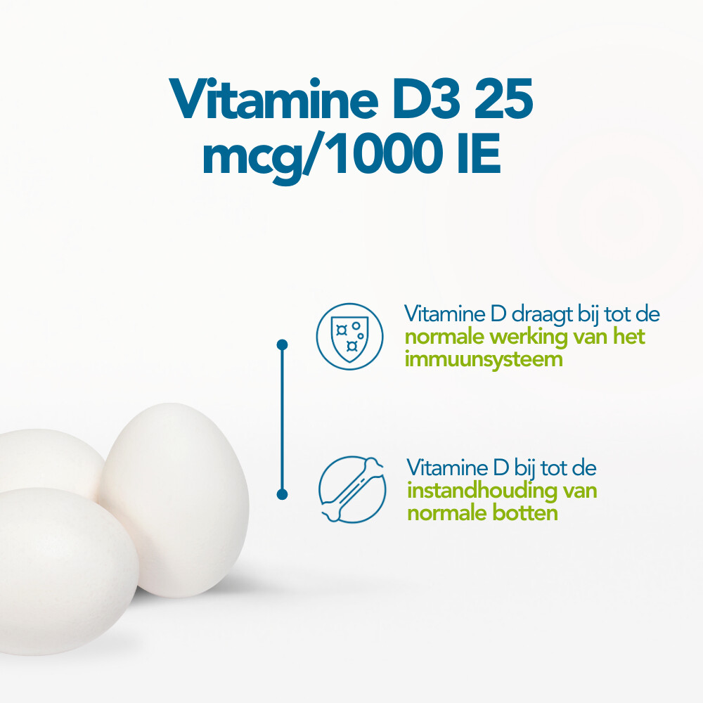 Bonusan Vitamine D3 25 mcg/1000 IE 180 softgels