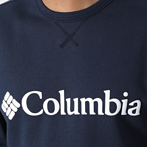 Sweat Crewneck Logo Fleece 1884931 Bleu Marine