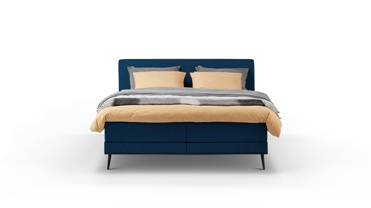 Boxspring Viggo oakland  blauw