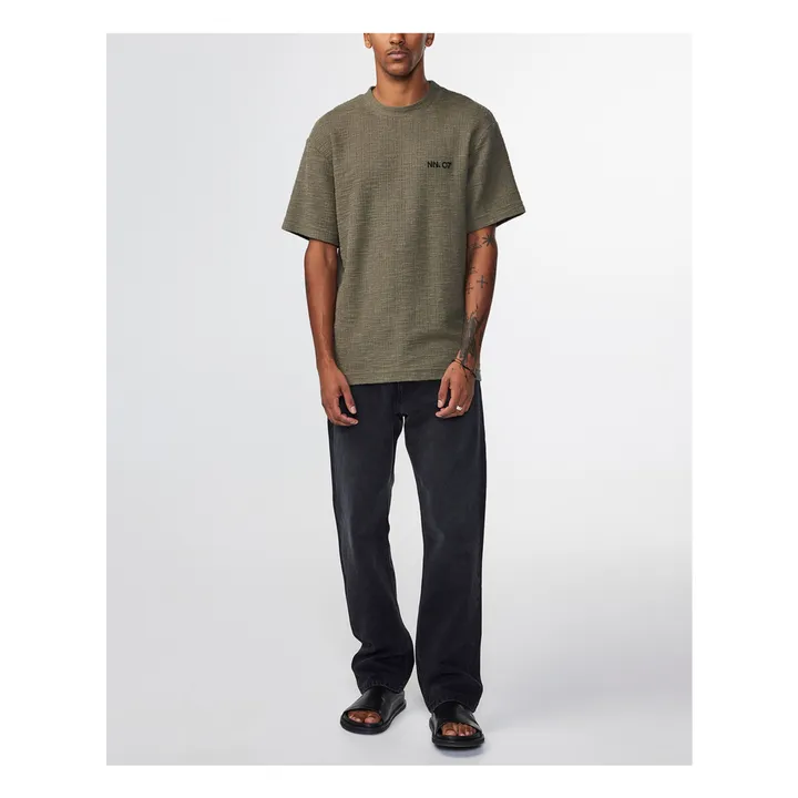 NN. 07 T-shirt Nat 3520 Coton Pima | Vert kaki