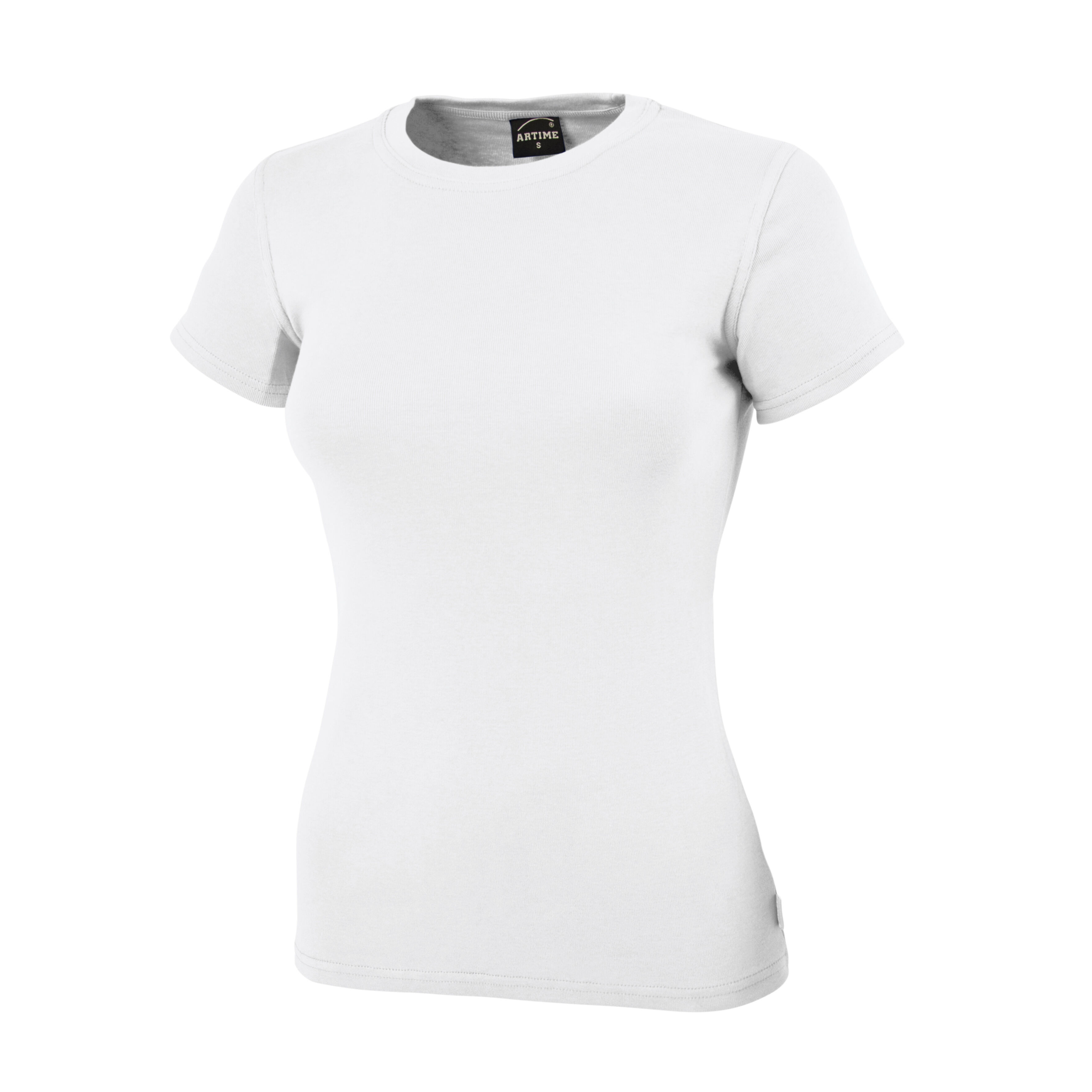 Angenehmes Rundhals Damen T-Shirt