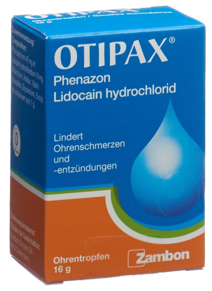 OTIPAX Gtt Auric Fl 16 g<br>16 g, Flasche, Ohrentropfen, Lösung