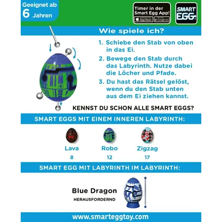 Asmodee Smart Egg 1-Layer Robo