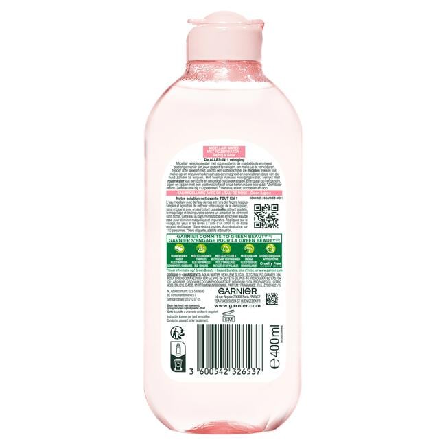 Garnier SkinActive Micellair Reinigingswater met Rozenwater 400 ML