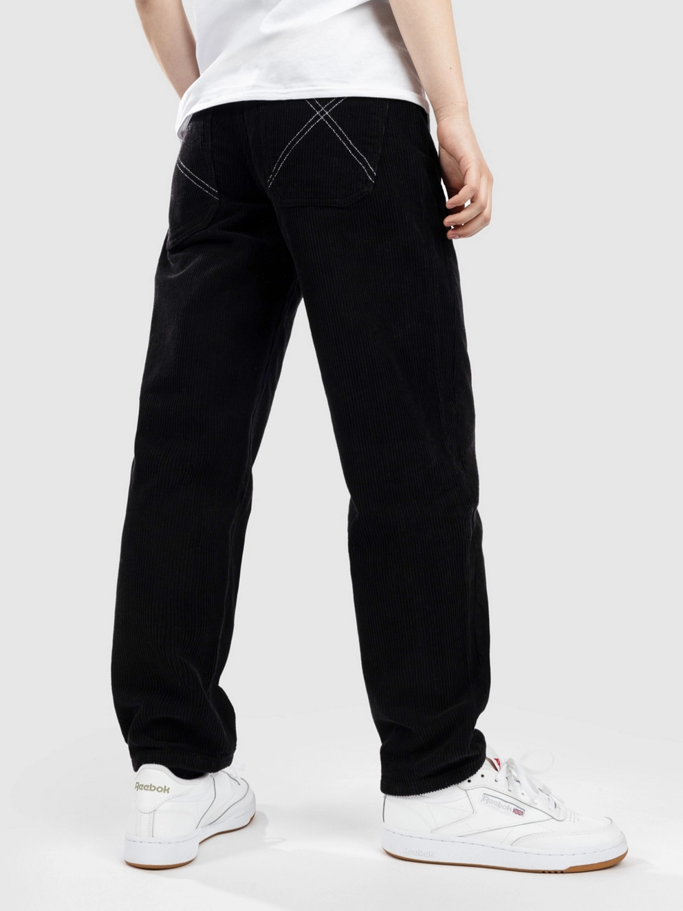 Homeboy X-Tra BAGGY Cord Pants black