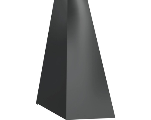 PRECIT schort voor zolderinterieurs, antracietgrijs RAL 7016, 1000 mm x 140 mm