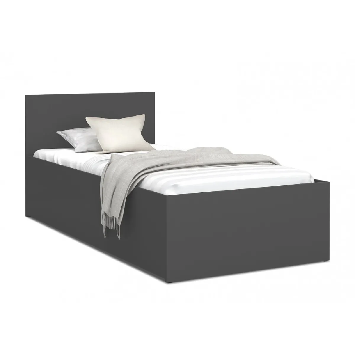 Kids Literie Lit Panama - 90x190 cm - Gris