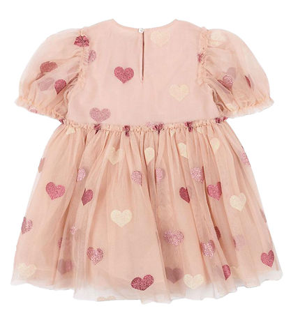 Konges Sløjd Kjole - Tulle - Heart Rose Glitter