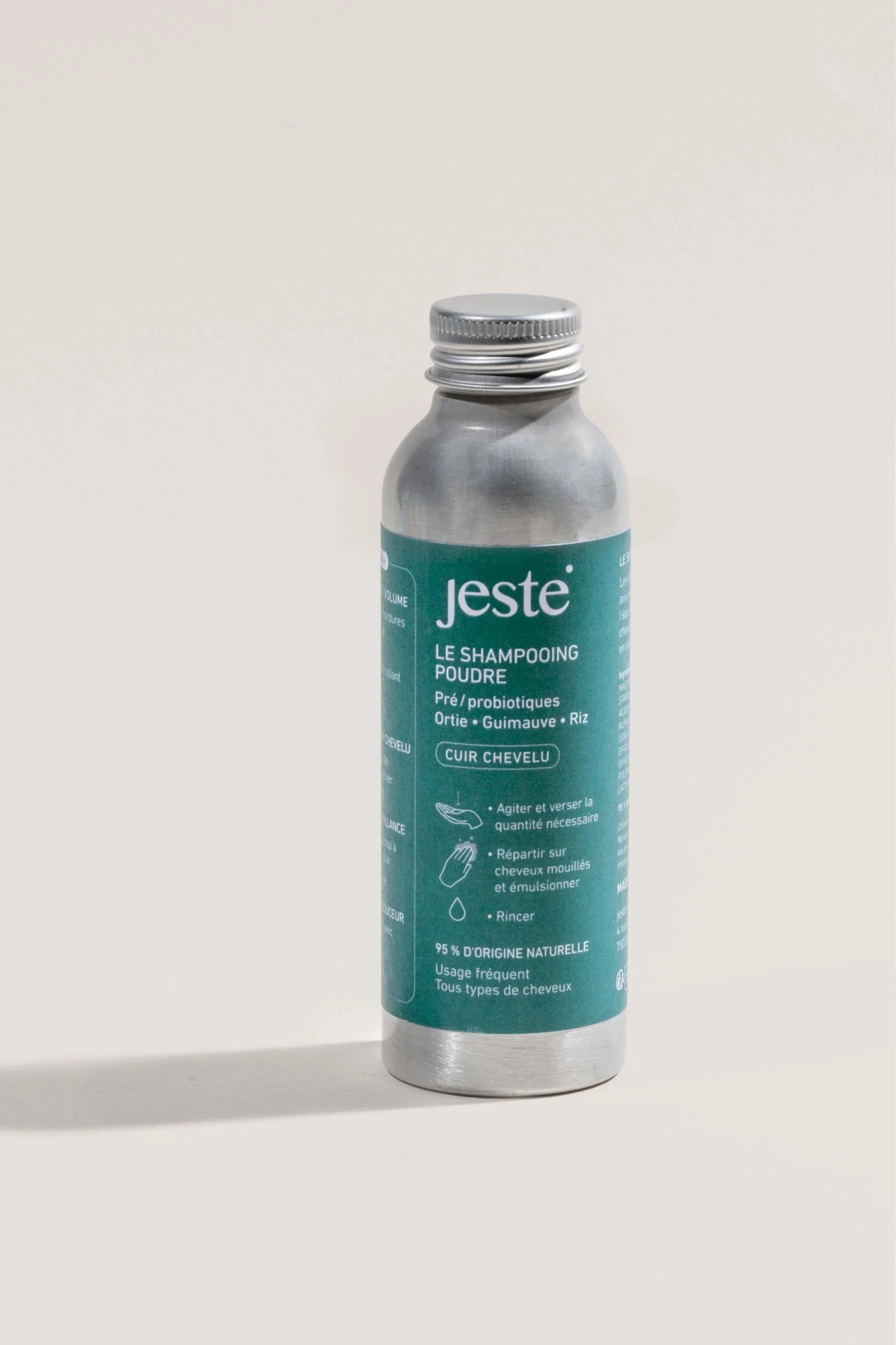 Jeste Shampoing en poudre enrichi en pré et probiotiques-40 g