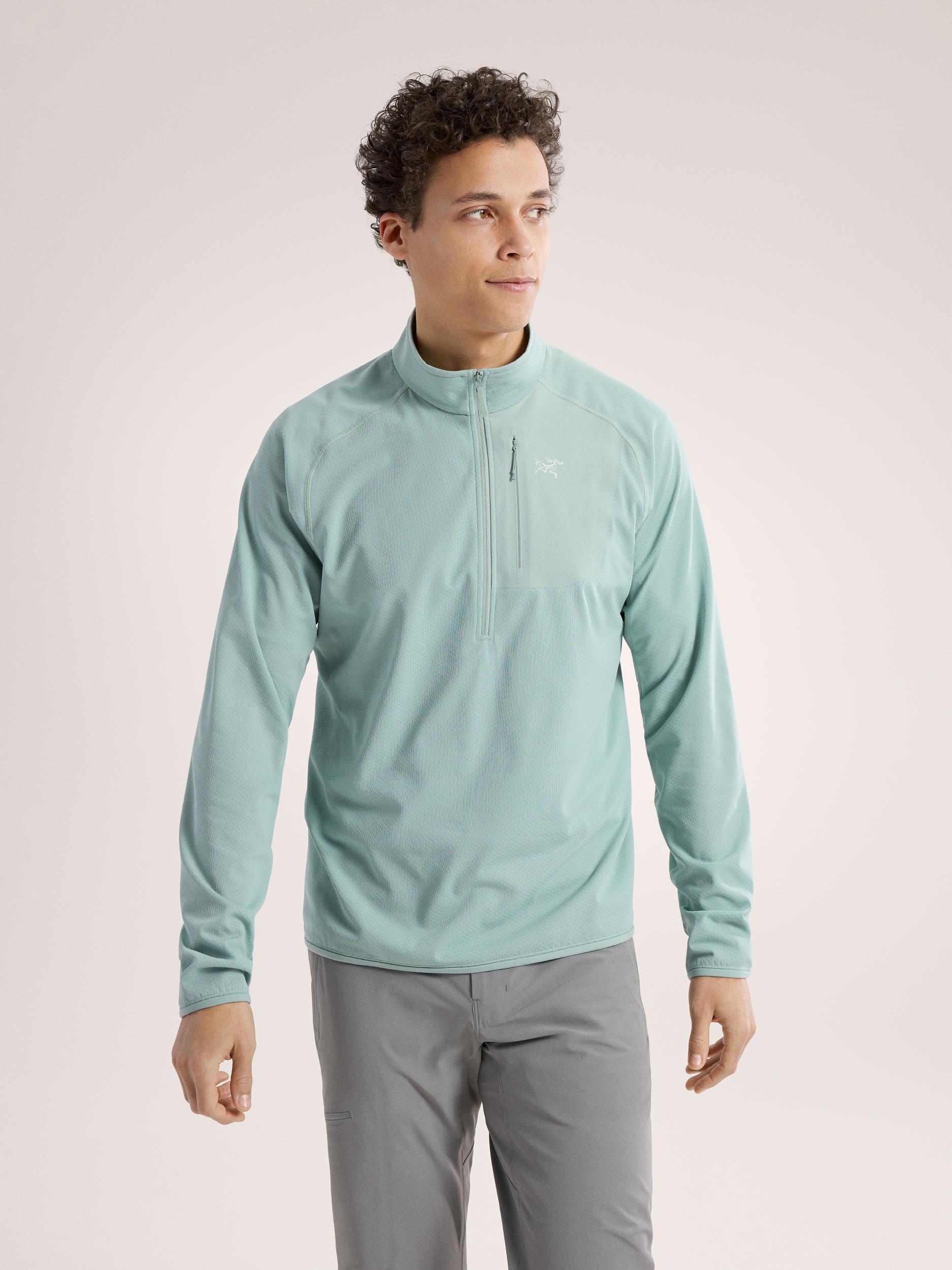 Arcteryx Delta 1/2 Zip Stone Green