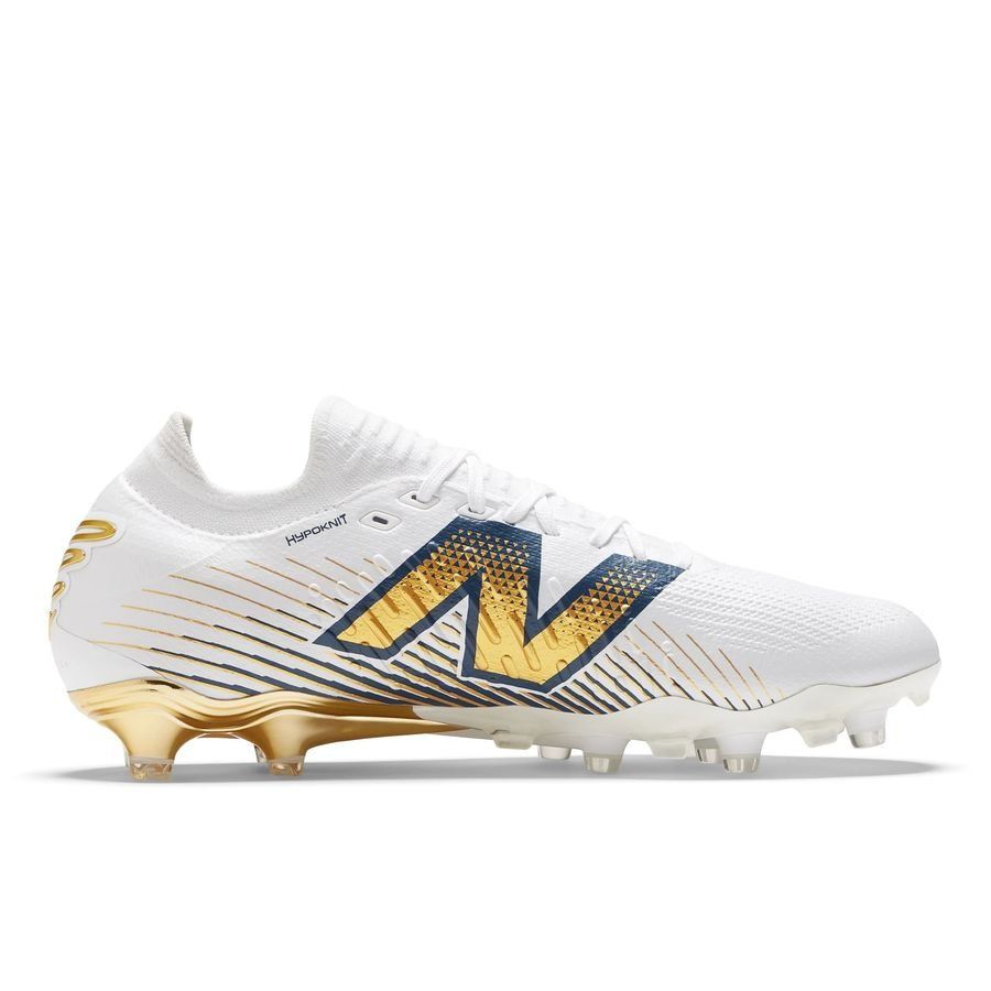 New Balance Tekela V4   Pro Low FG Endrick Rising - Doré/Blanc ÉDITION LIMITÉE