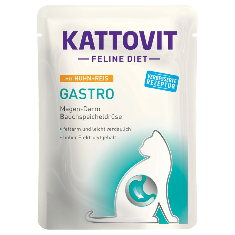 Kattovit Gastro, poulet & riz