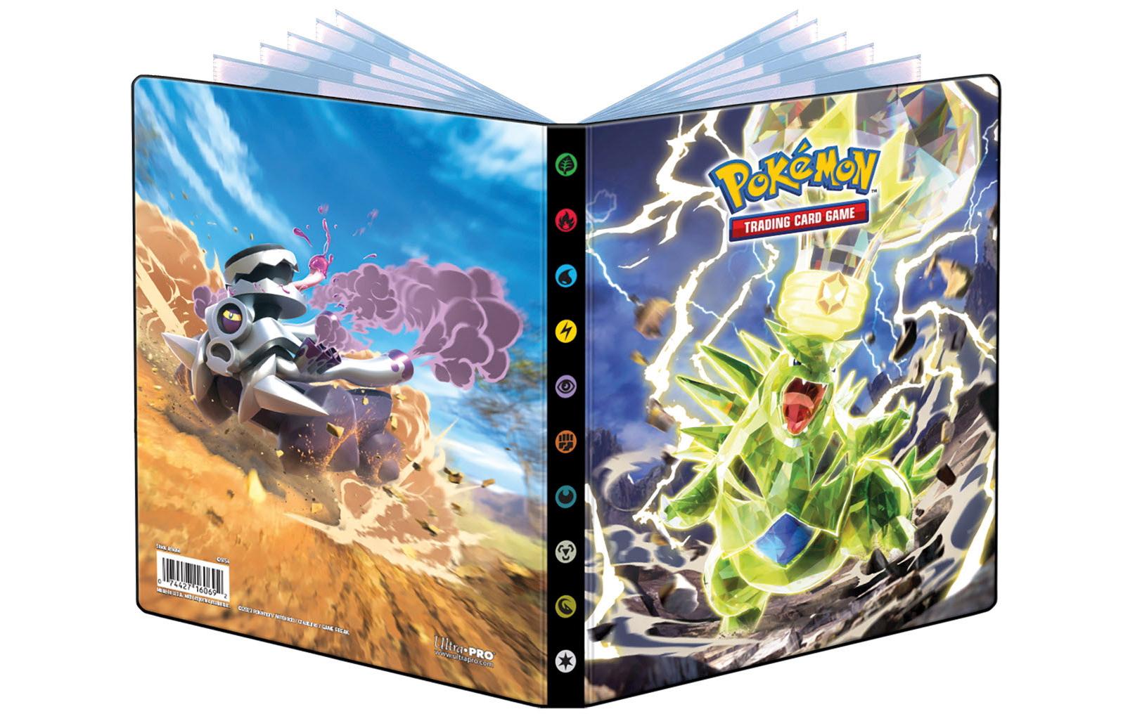 Karten-Portfolio Pokémon – Tyranitar & Revavroom 4-PocketSammelkarten-Album
