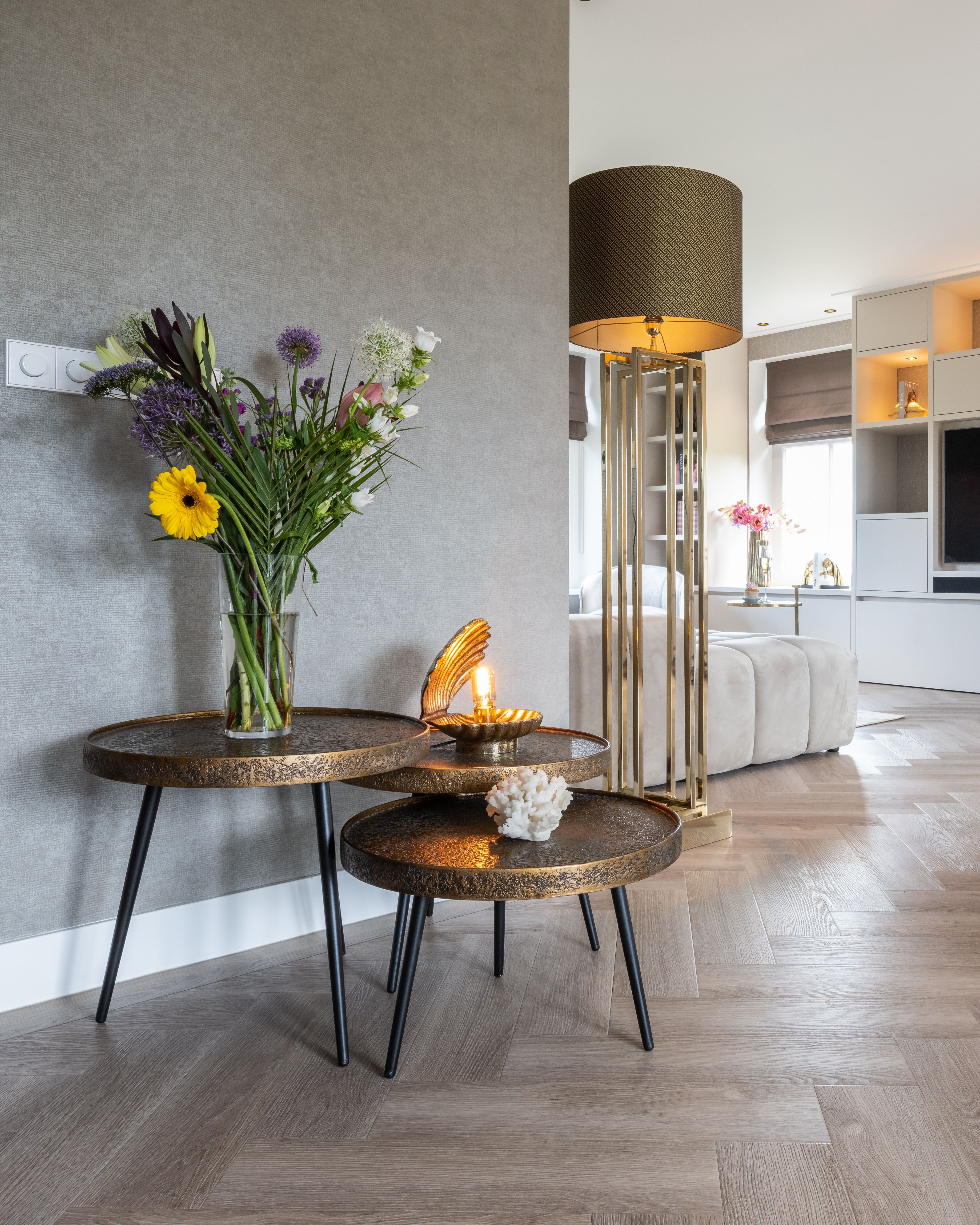 Salontafelset 211220 Luton ⌀54  x H47 cm