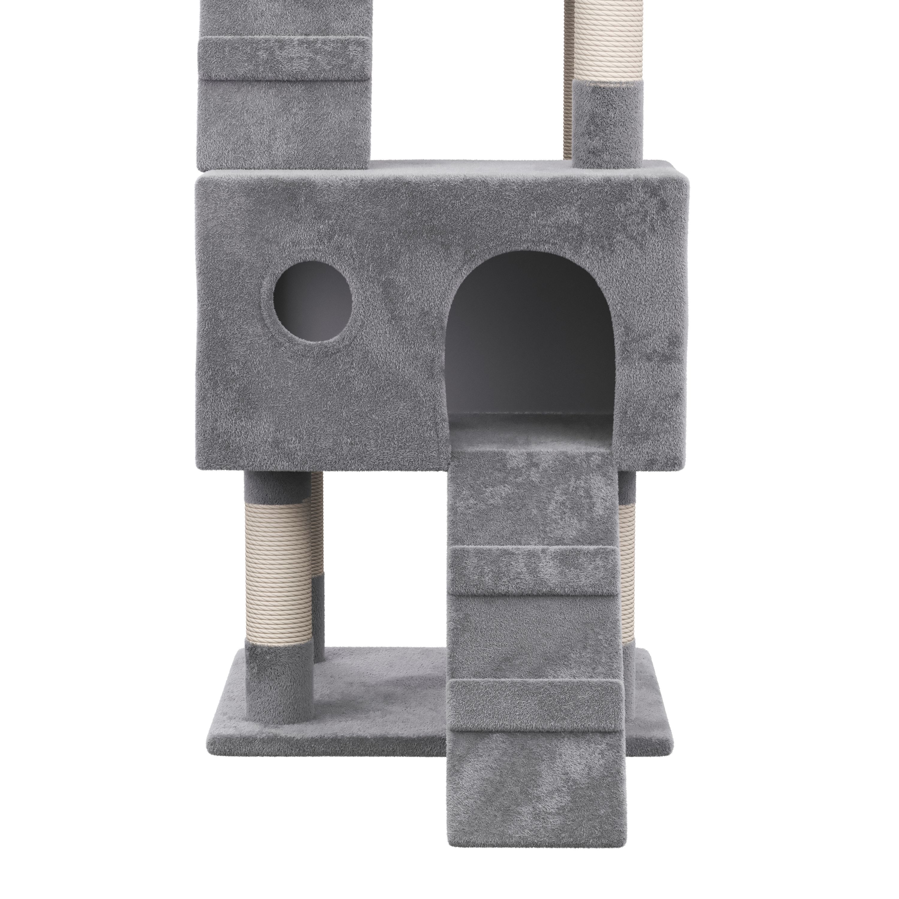Katzenbaum MAX 182 cm grau