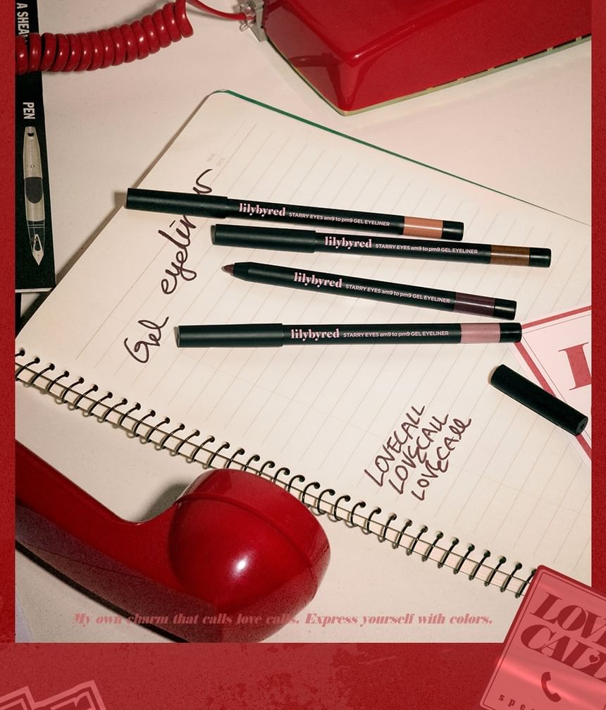 lilybyred - Starry Eyes Am9 tot Pm9 Gel Eyeliner - 17 kleuren