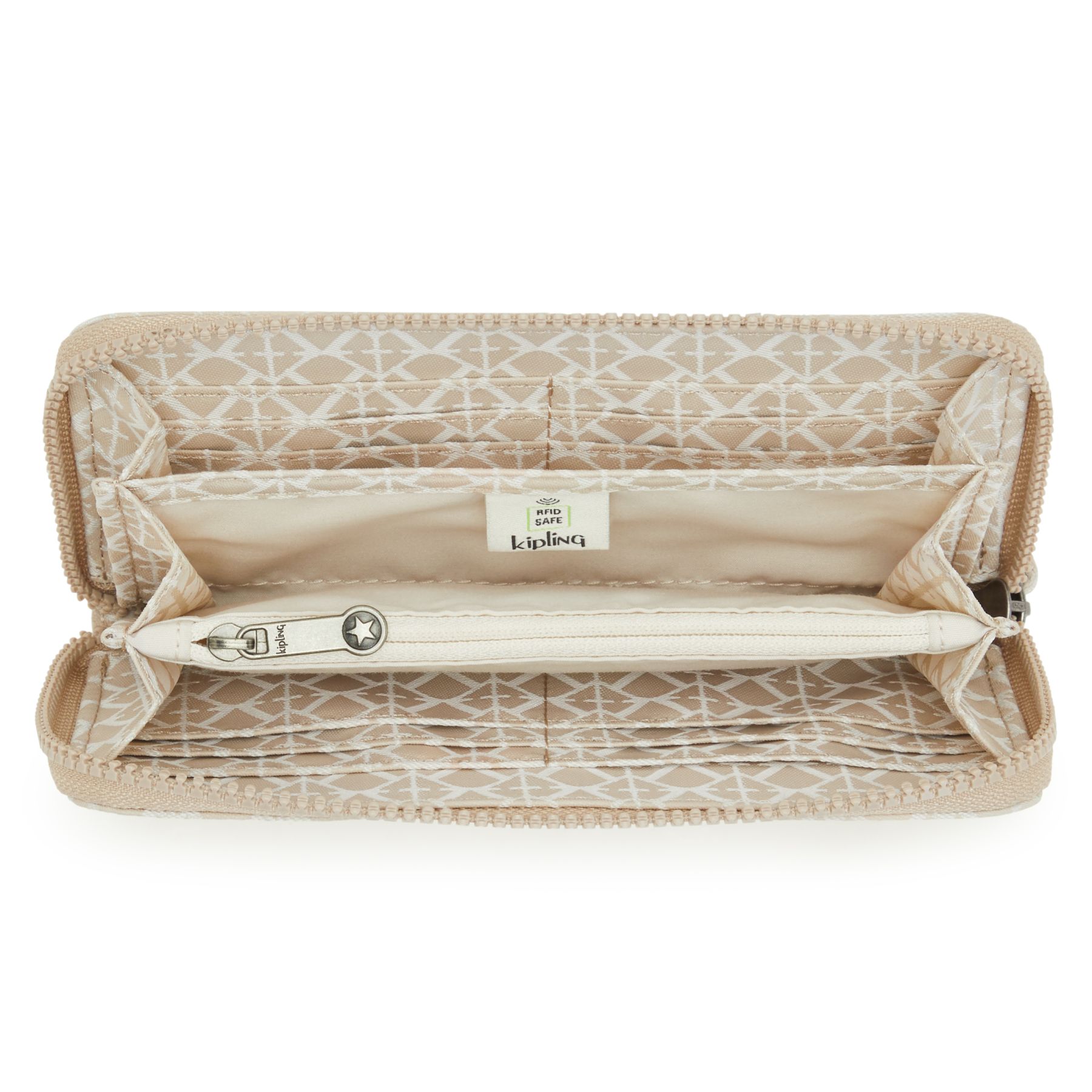 IMALI Grand Portefeuille avec Dragonne - Signature Beige