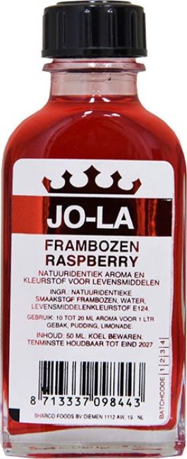 Jo-la Aroma en Kleurstof Frambozen 50ml