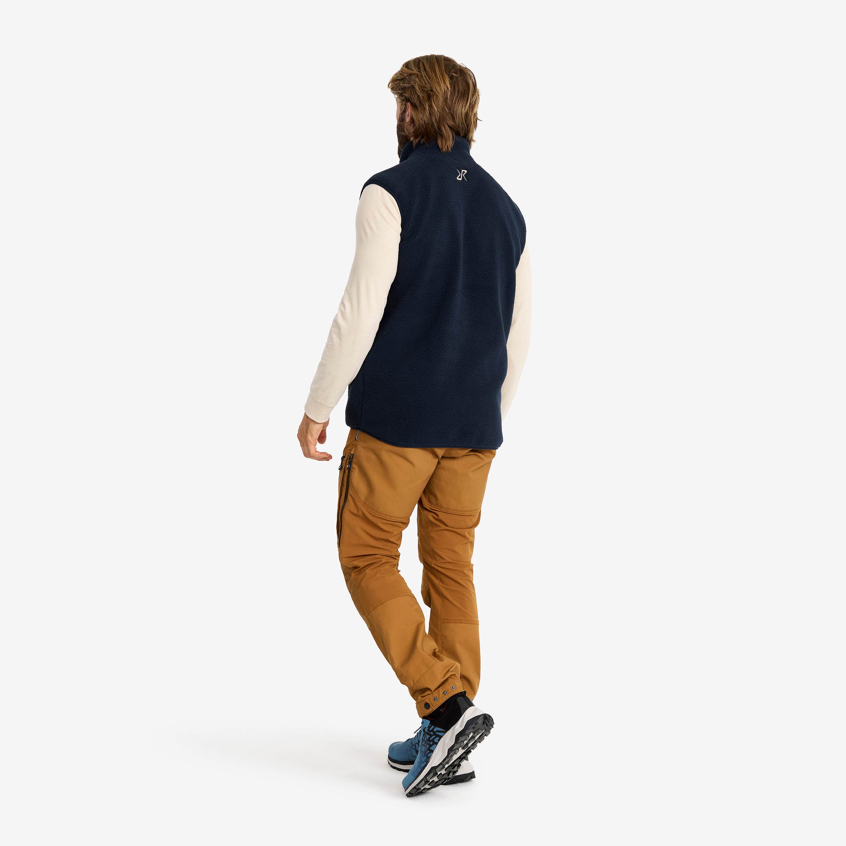 Canyon Full-zip Pile Fleece Vest Herre Navy