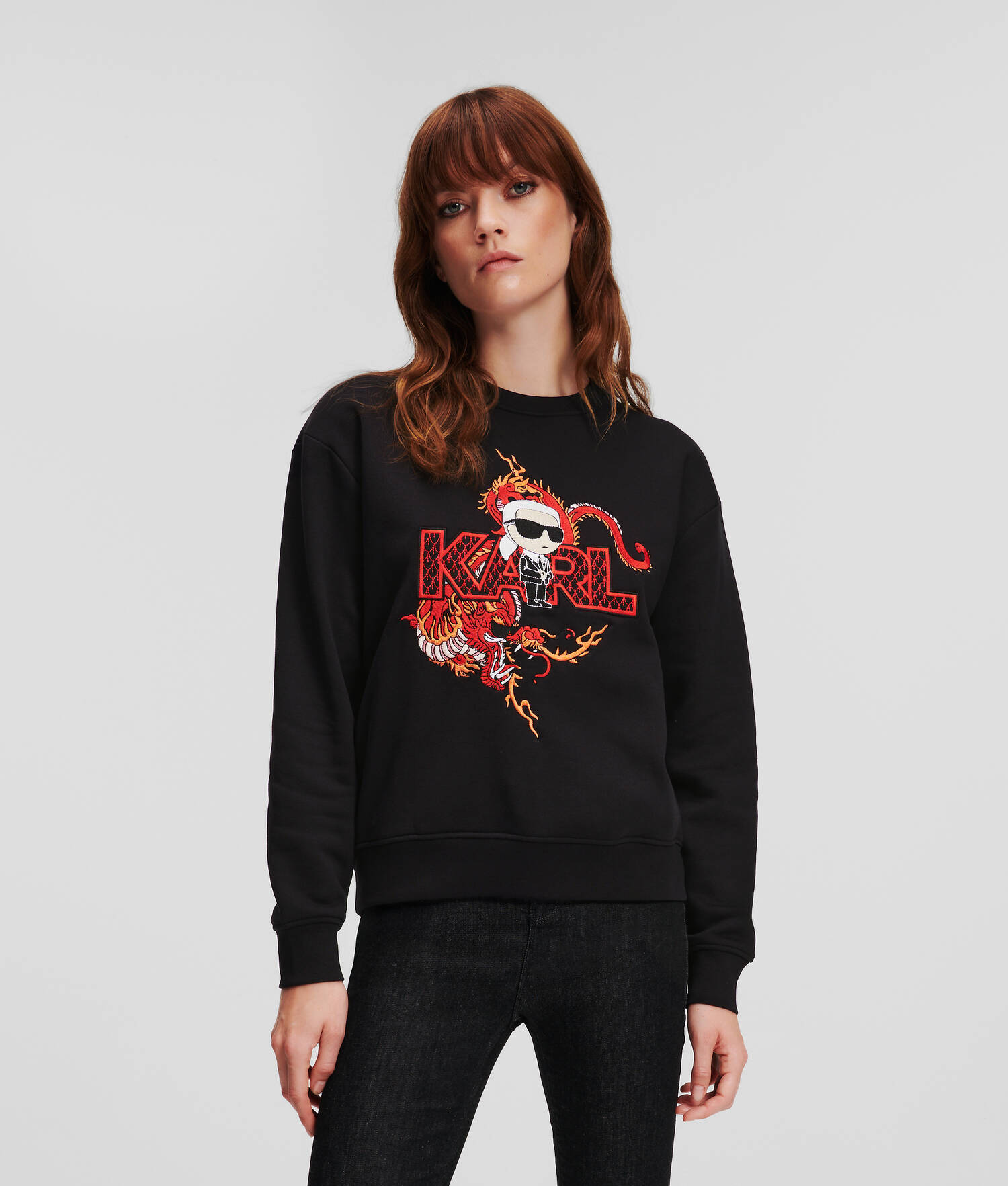 SWEAT-SHIRT K/IKONIK NOUVEL AN LUNAIRE