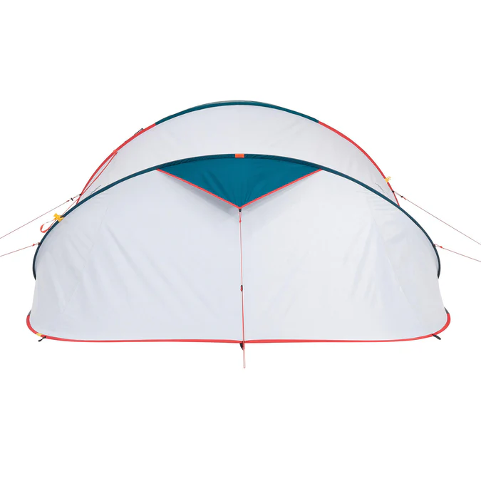 Decathlon Quechua - Barraca de Camping Impermeável Quechua 2 Second XL Fresh & Black para 3 Pessoas