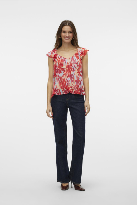 Vero Moda rode dames t-shirt