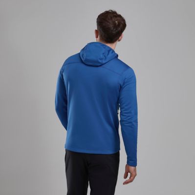 MontaneFury Lite Hooded Fleece Jacket - blau